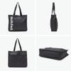 Milkfed Tote Cut Out Logo Piping Black Bag, Tote,