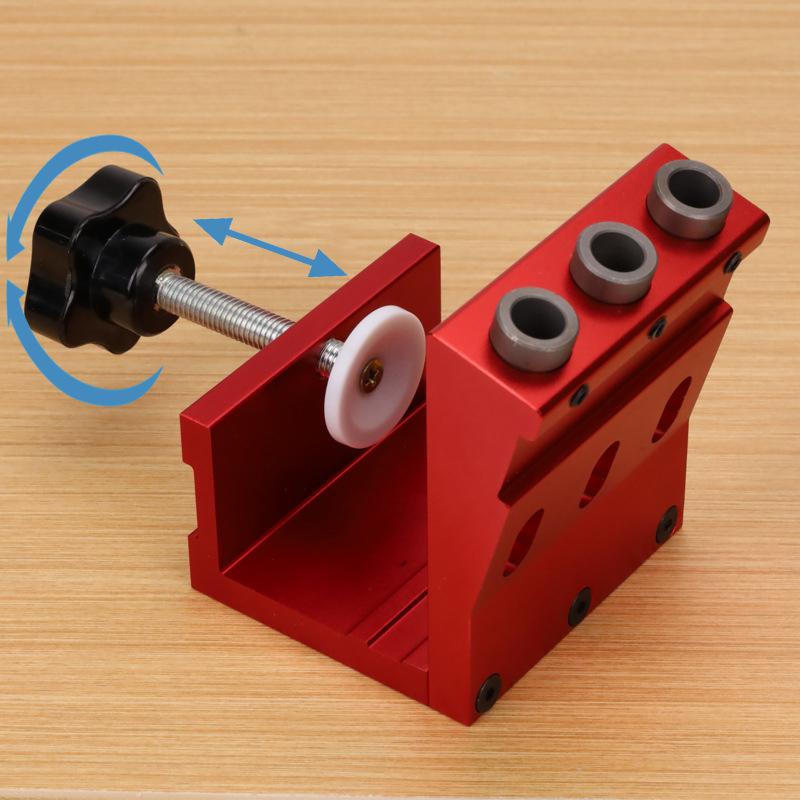 Pocket Hole Jig Kit With 3 Pocket Hole Drill Woodworking Joinery System Carpentry Locator Tool