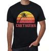 Men's Graphic T-Shirt Palm, Beach, Sunset In Cartagena Eco-Friendly Limited