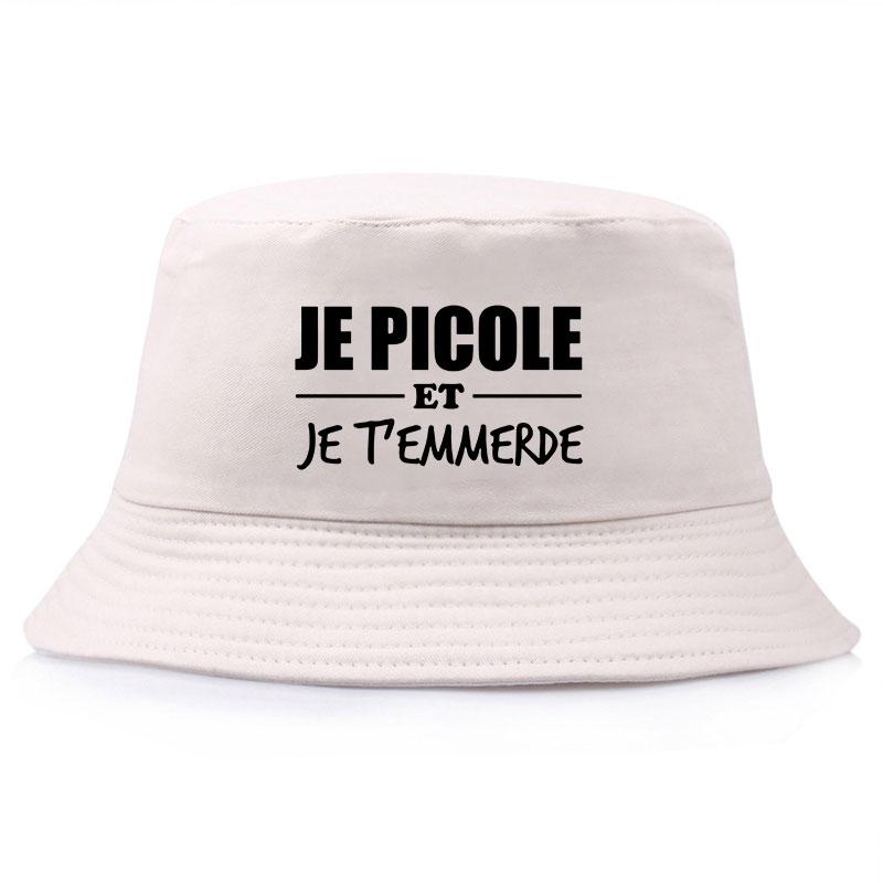 Funny French Quote Bucket Hat Cest Pas Moi Quexplique Mal Print Sun Cap Cotton FisherUnisex Hats Unisex Women Bob Chapeau Gorros