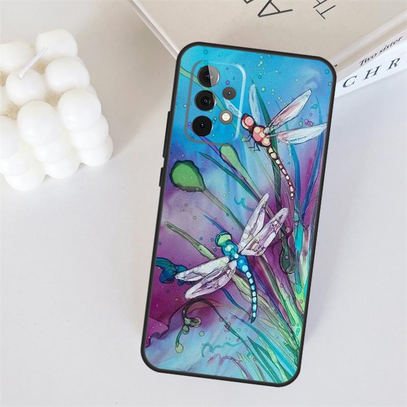 Dragonfly For Samsung Galaxy A56 A36 A26 A16 A05 A06 A22 A32 A52 A54 A34 A14 A55 A15 A53 A33 A35 Case