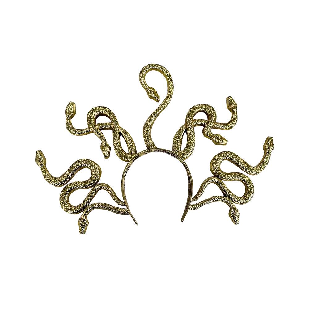 Детский костюм на Хэллоуин по греческой мифологии - Косплей-наряд Медузы с волосами-змеями