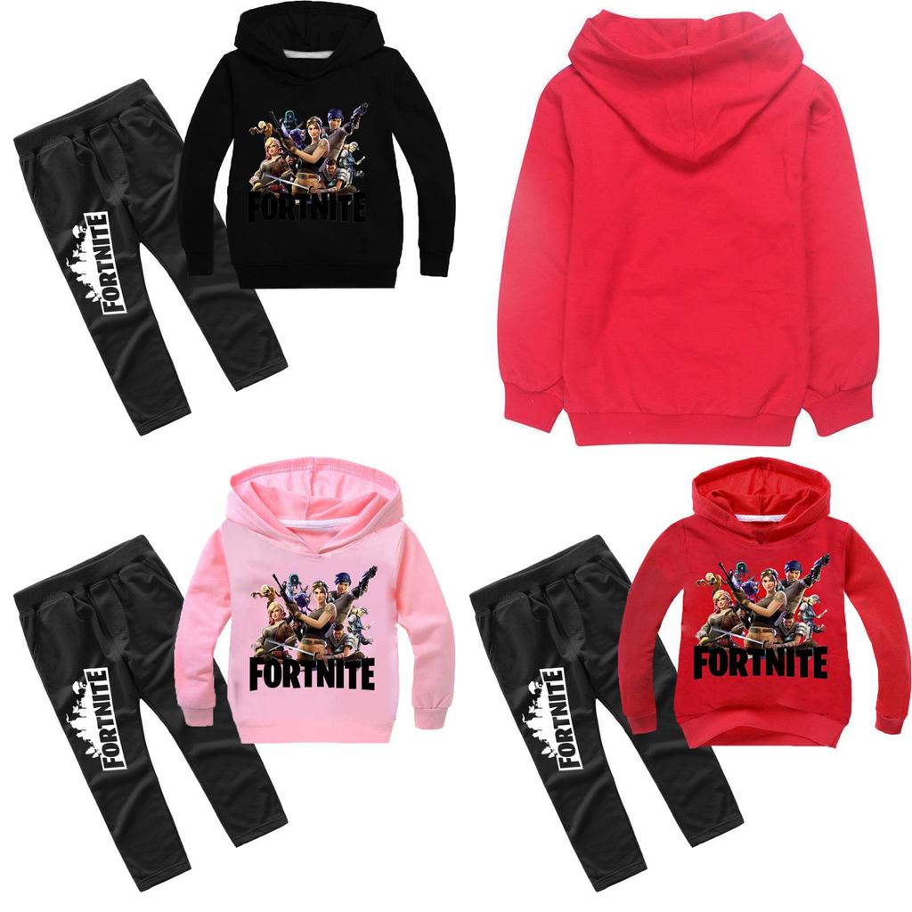 Hooded Fortnite Child Clothing Sweatshirt Hoodie Unisex Kids Wear Clothing Game