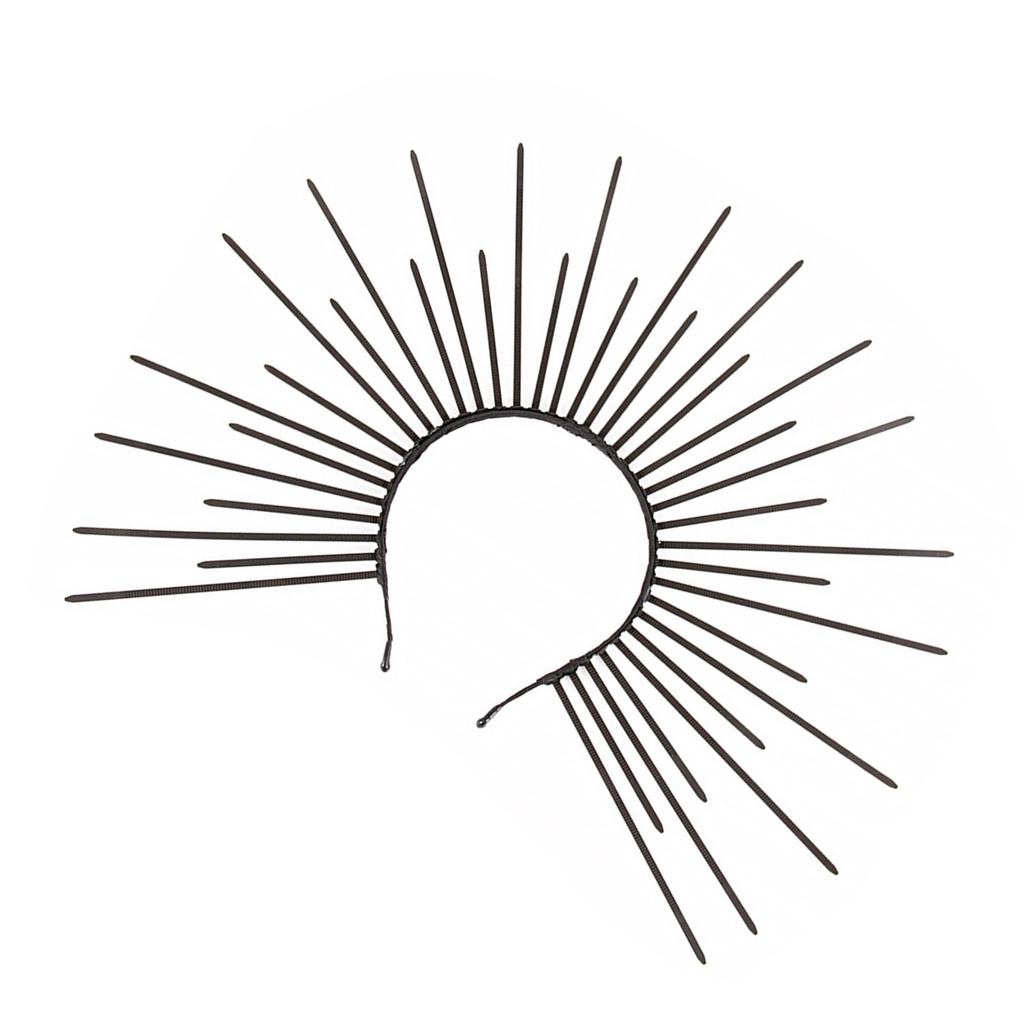 Elegant Radiance Crown Wedding Headband Baroque Tiaras Hairband Women Accessories Cosplay Costume Props Church Hairband