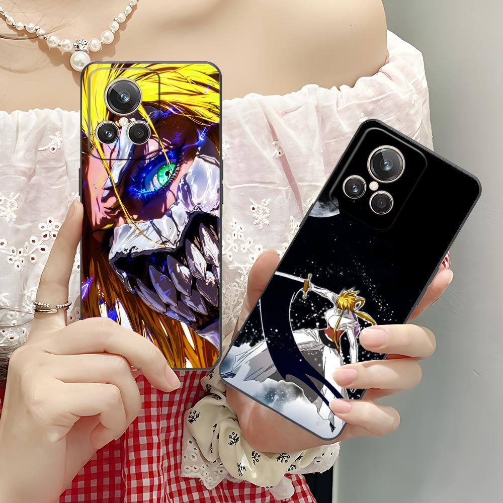 Чехол для телефона Bleach Tier Harribel для Realme 15 14 13 12 11 10 9 Pro Plus T i Lite 5G Цветной Печатный Чехол Роскошный Чехол