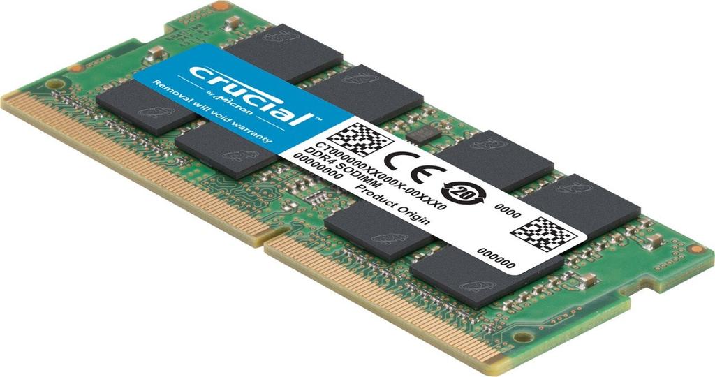 Crucial Laptop Expansion Memory 16GB DDR4 CL22 SODIMM 260pin CT2K8G4SFS832A (8GBx2) 3200MT/s (PC4-25600)