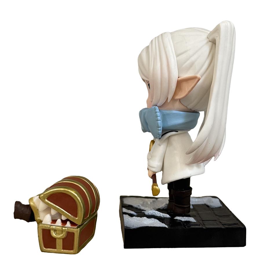 Anime Frieren: Beyond Journey's End Animation Peripheral Hand-made Model Figure Funeral Lillian Kawaii Desk Decor Toy Gifts