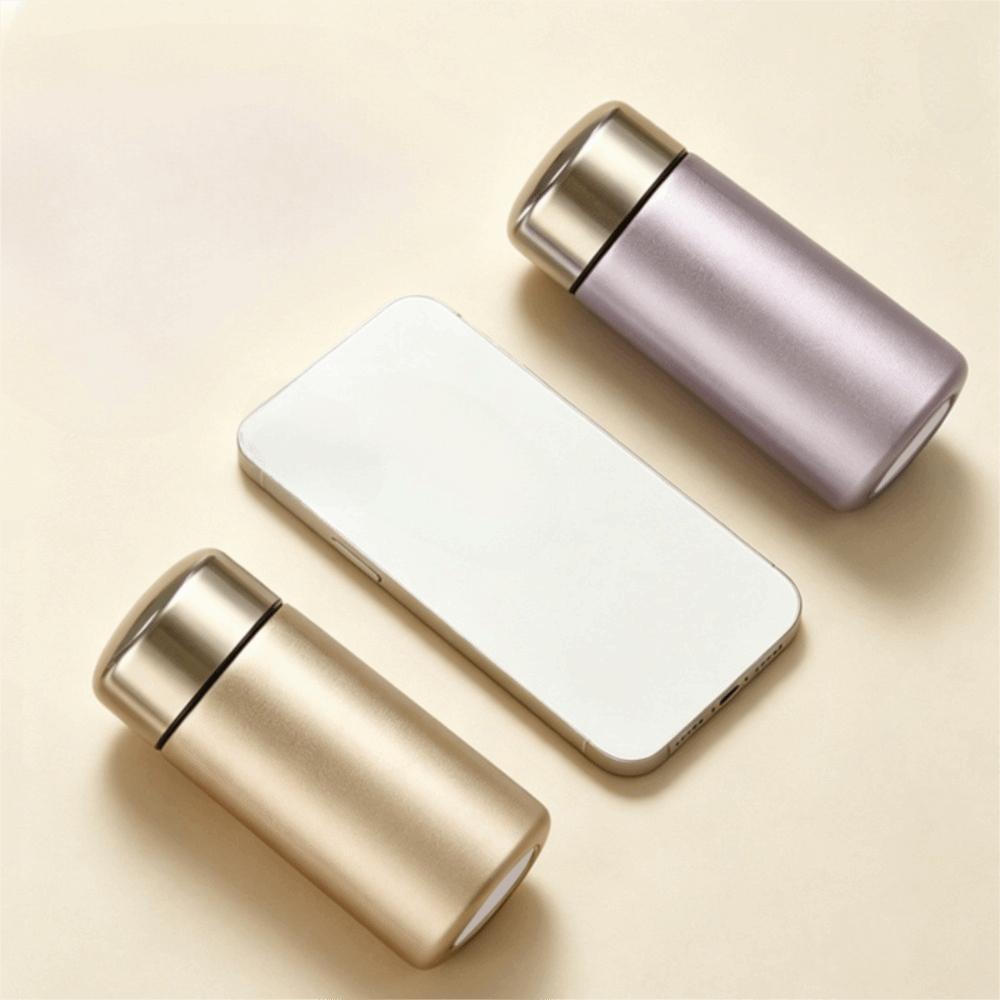 Lightweight Mini Thermoses Cups 304 Stainless Steel Thermal Bottle Pocket Insulated Cup Camping