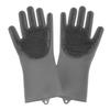 1 Pair Silicone Dishwashing Gloves Household Kitchen Waterproof OilProof Cleaning Gloves