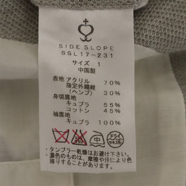 SIDESLOPE приталенный пиджак 1 серый Мужской Б/У