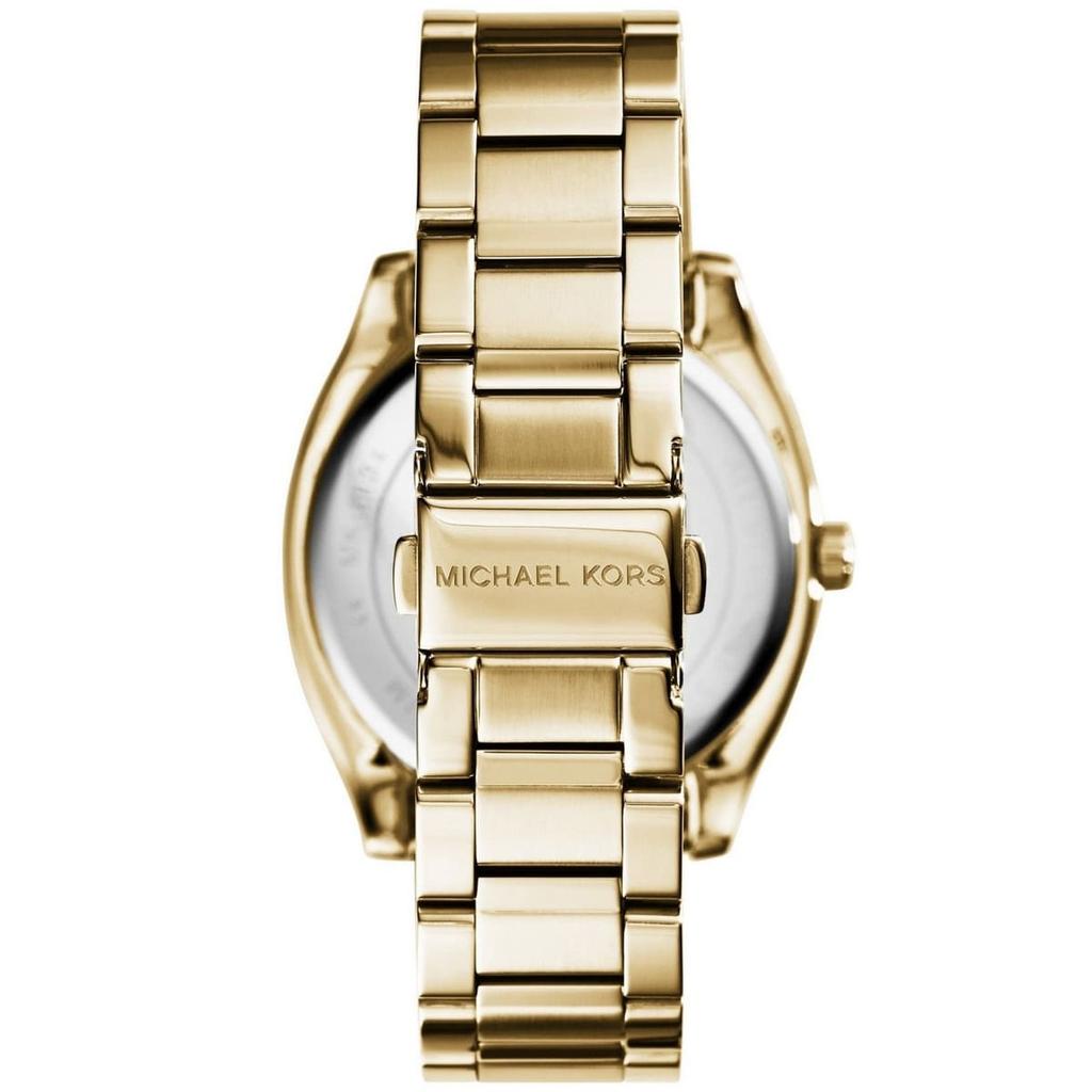MICHAEL KORS Bryn Women's Quartz Watch gold Dial goldPVDplatedstainless steel Strap 39mm MK6134