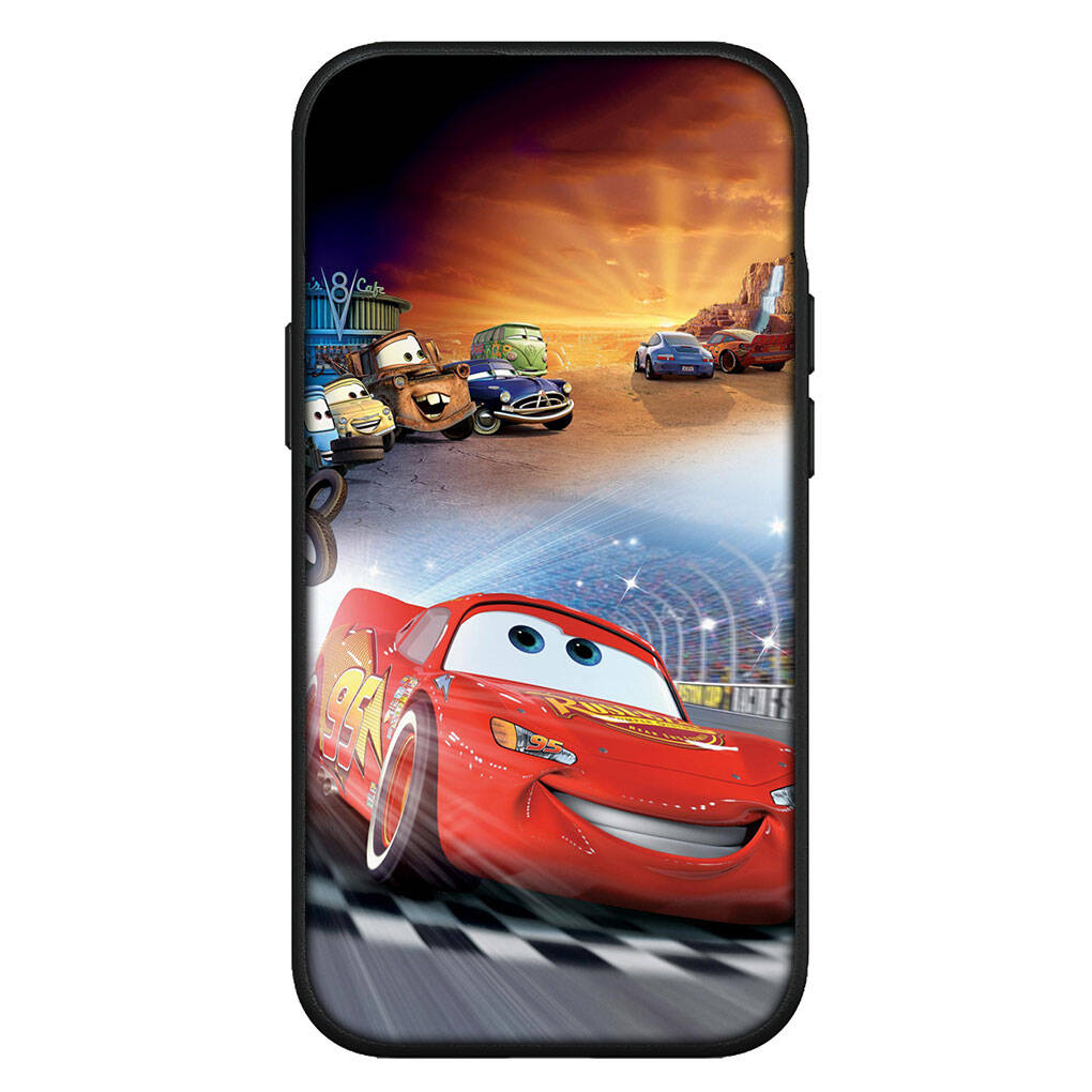 for Samsung Galaxy S25 S24 S23 S22 Ultra FE Plus A37 A57 A56 A55 A06 A16 A15 A36 A26 A35 A05 A25 A54 A34 Phone Case Cars Lightning McQueen 95 Cover