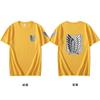Anime Attack on Titan Series Printing Tshirt Short Sleeve Tee Summer Tops Unisexs Clothing Casual Daily Wear