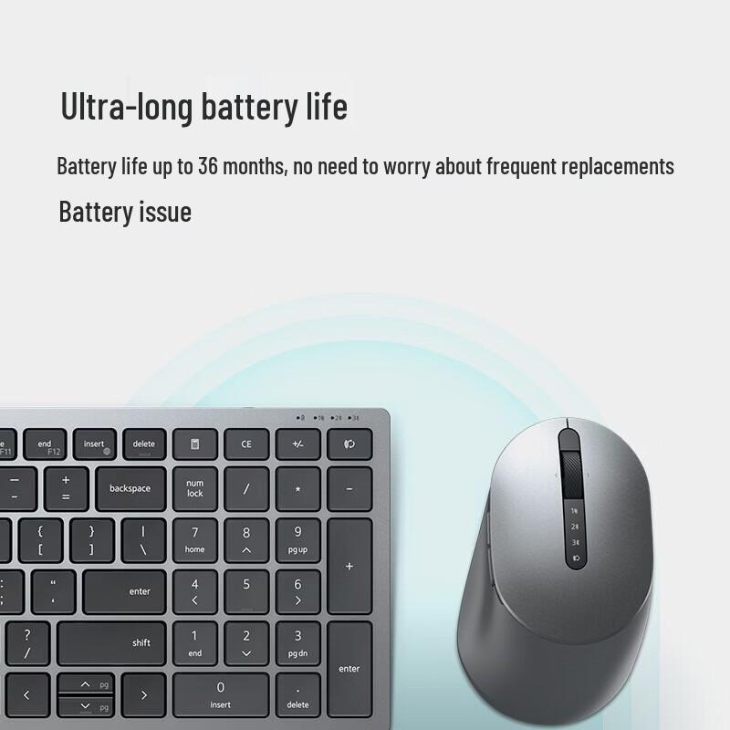 Dell KM7120W Wireless Bluetooth Keyboard and Mouse Combo