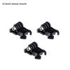 Quick Release Buckle Clip Basic Base Mount For GoPro Hero 12 11 10 9 8 7 6 5 4 Insta360 X2 X3 DJI Osmo Action Camera Accessories