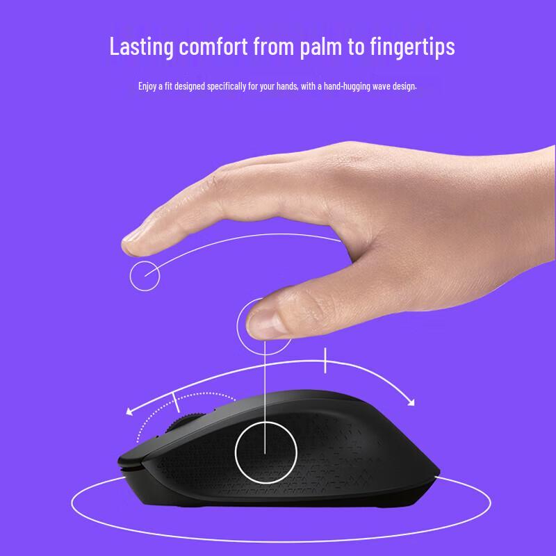 Logitech Беспроводной офисный набор клавиатура и мышь MK345