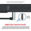 Cablecc HDTV HDMI Папа-Папа 8K Гипергибкий Тонкий 90 Градусов Вниз для 50см Ультратонкого 2.1 Кабеля, 4K, Шнур, Угол, Тип-A, Компьютеров, HDTV