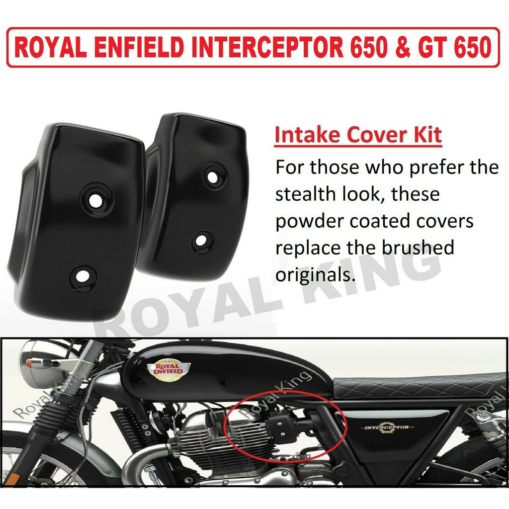Royal Enfield "Intake Cover Kit" For Interceptor 650 & Continental GT 650