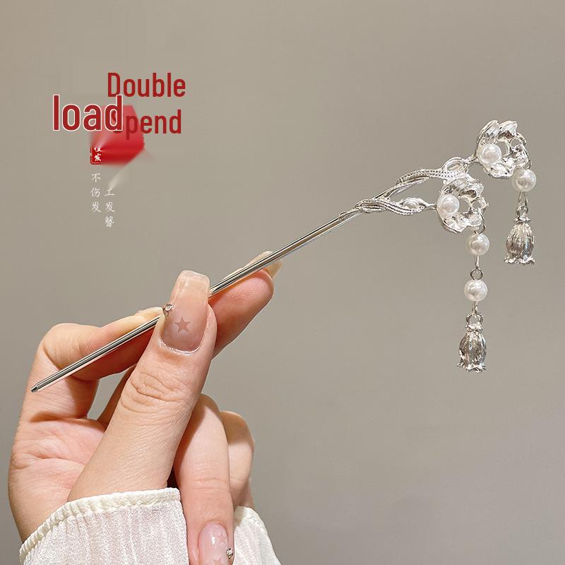 Korean Retro High-End Metal Hairpin - New Ancient Style