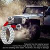 Tow Rope High-Density Weaving Towing Strap With 2 D-Ring Shackles Recovery Straps Offroad Snatch Rope Tow Truck Straps For
