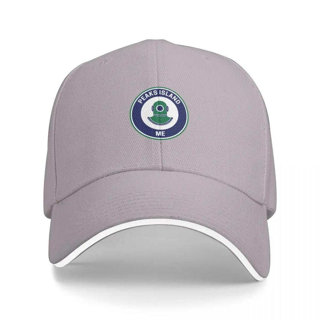 Vintage Peaks Island Maine Baseball Cap luxury woman cap Gentleman Hat Beach Bag party Hat Boy Women's
