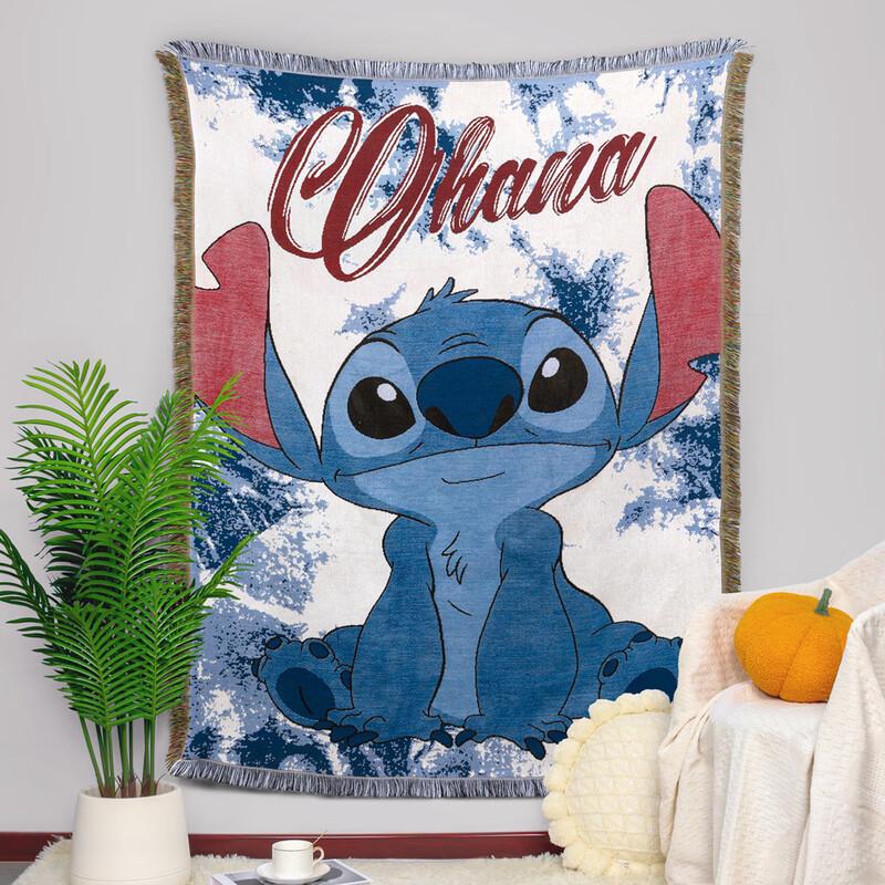 Плед и гобелен Stitch для кемпинга