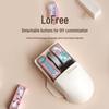 LOFREE OE909 Wireless Tri-Mode PBT Office Mouse