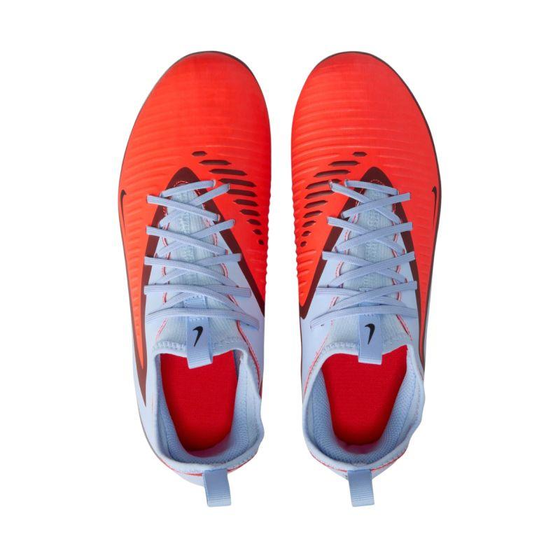Nike Phantom 6 Low Academy FG/MG Soccer Shoes Royal Tint/Bright Crimson/Black