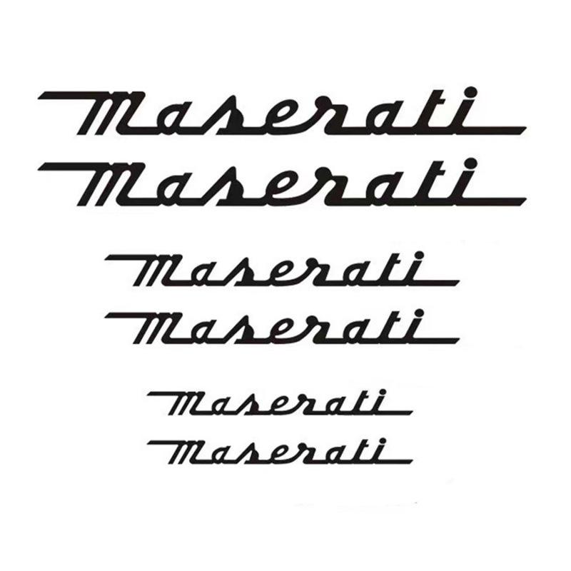 Наклейки на суппорт и ступицу Maserati Ghibli