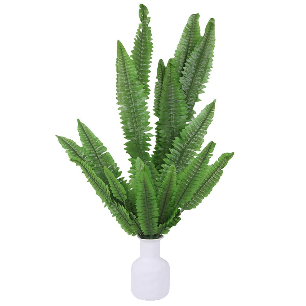 47/90 см реалистичный искусственный папоротник Бостон устойчивый к ультрафиолетовому излучению большой искусственный папоротник искусственные растения поддельные растения зелень уличный декор