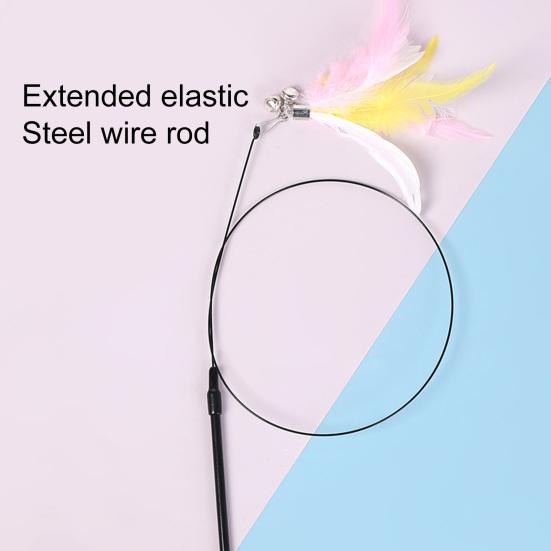 Игрушка-тизер для кошек, привлекательная интерактивная игрушка-тизер с высоким отскоком для котенка, для ежедневного использования