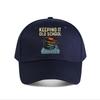 Keeping It Old School Vinyl Record Turntable Graphic Baseball Cap Fashion Unisex Sunhat Womens Outdoor Sports