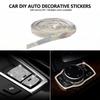 1 рулон 1 ярд Автомобильные DIY Декоративные наклейки 11 мм Хрустальный Алмаз Автоаксессуары для украшения Наклейки Чехол для салона автомобиля