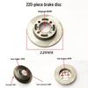 Electric Tricycle Front Axle Disc Brake Assembly with Master Cylinder