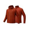 Earth Shell Water Shell 3.0 Three-In-One Outdoor Waterproof Warm Durable Breathable Windproof Jacket Men Jacket Redwood-Brown 952546601-3