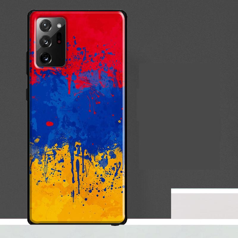 Чехол Армянский Флаг для Samsung Galaxy S23 S24 S25 Ultra S9 S10 S20 S21 S22 Plus S23 FE S25 FE Чехол для Телефона