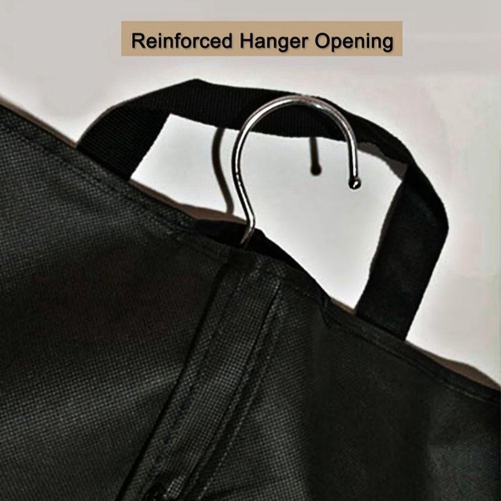 Storage Bag Suit Coat Non-woven Fabric Case Wardrobe Organizer Clothes Dust Cover Garment Bag Cover