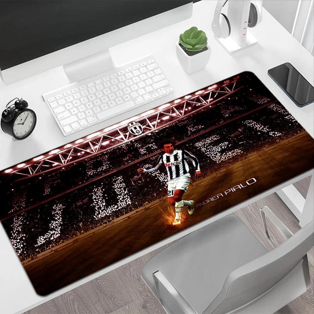 Precision Soccer Gaming Mouse Pad Keyboard Mat Study Desk Mat Non-Slip Rubber Base Computer Desk Office Decoration Accessory