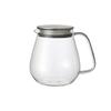 KINTO UNITEA 8336 One-Touch Teapot, 720ml, Heat-Resistant Glass, Gift, Present,