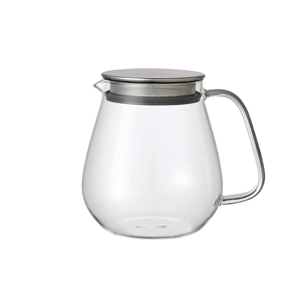 KINTO UNITEA 8336 One-Touch Teapot, 720ml, Heat-Resistant Glass, Gift, Present,