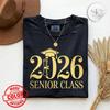 Class of 2026 Tee Shirt, Cute Retro Senior Design, Comfort Colors Soft Shirt, Trendy Graduation Gift