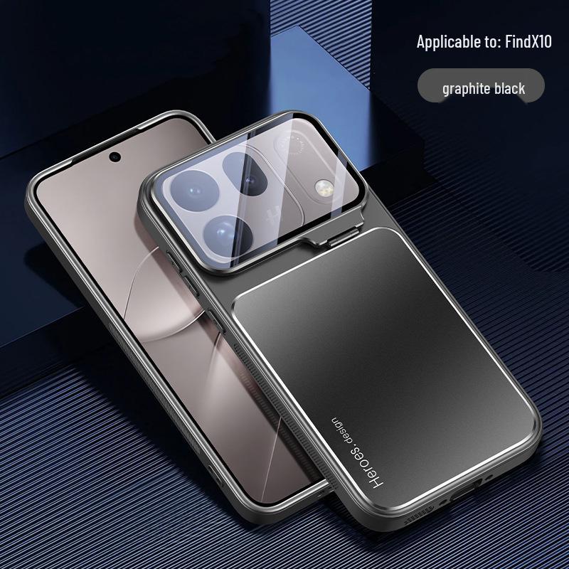 Чехол-подставка с магнитом для OPPO Find X10 Pro Max - Защитная крышка для объектива с защитой от падений