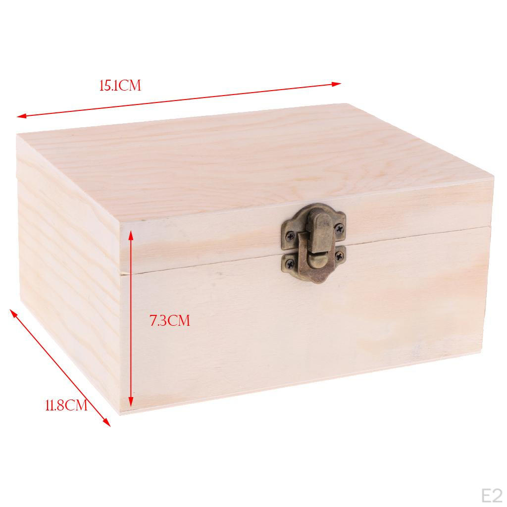 Прямоугольный футляр для ювелирных изделий, свадебный подарок, макияж, косметические серьги, кольцо, настольный набор, деревянный макияж