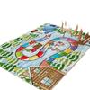 Детский коврик для ползания Бытовой Полный Грязеотталкивающий Моющийся Ковер из Кристального Бархата Детсадовский Ковер для Раннего Развития Детей