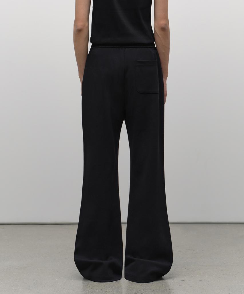MUSINSA STANDARD Double Knit Flare Sweatpants [Black]
