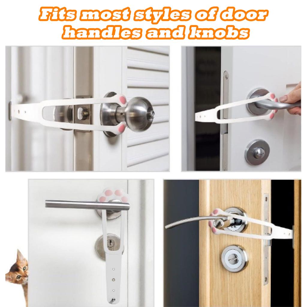 Ворота для кошек без сверления, Внутренняя дверь для домашних животных, Барьер, Пластиковая вентиляция, Проход для кошек, Держатель двери открытой для спальни, гостиной