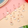 10-Pack Metal Sewing Supplies Organizer Enamel Numbered Embroidery Markers Crocheting Crochet and Knitting Tags Sewing Storage