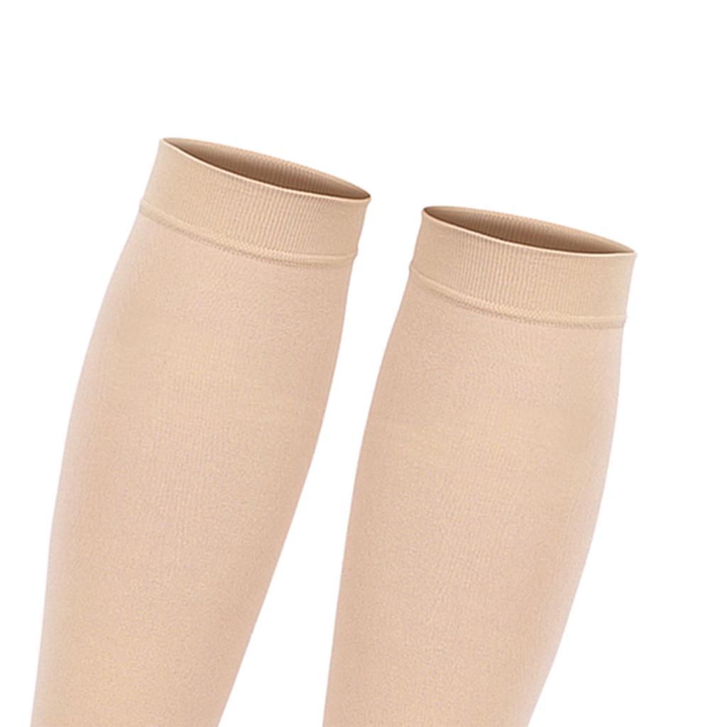 1 Pair Compression Calf Sleeve Breathable Women Men Elastic Socks for Running Jogging Hiking