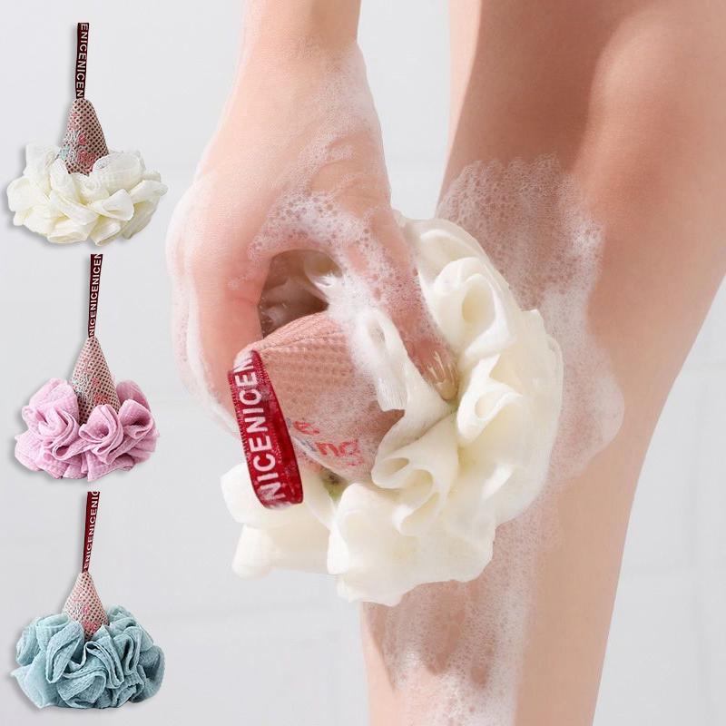 Губка для ванны в форме мороженого Отшелушивающая люфа Скраб для тела Душ Чистящие люфы Аксессуары для ванной Мужские Женские Принадлежности для купания