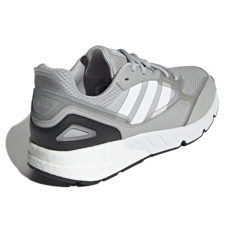 Adidas ZX 1K Boost 2.0 Серые кроссовки унисекс Grey-Two Cloud-White Core-Black GY5983
